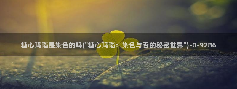 糖心vlog是干嘛的
